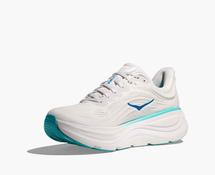 Hoka Bondi 9 - Branco/Azul Royal/Azul Menta
