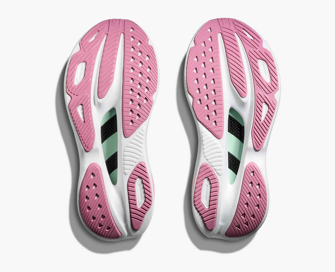 Hoka Skyward X - Verde Menta/Rosa/Azul