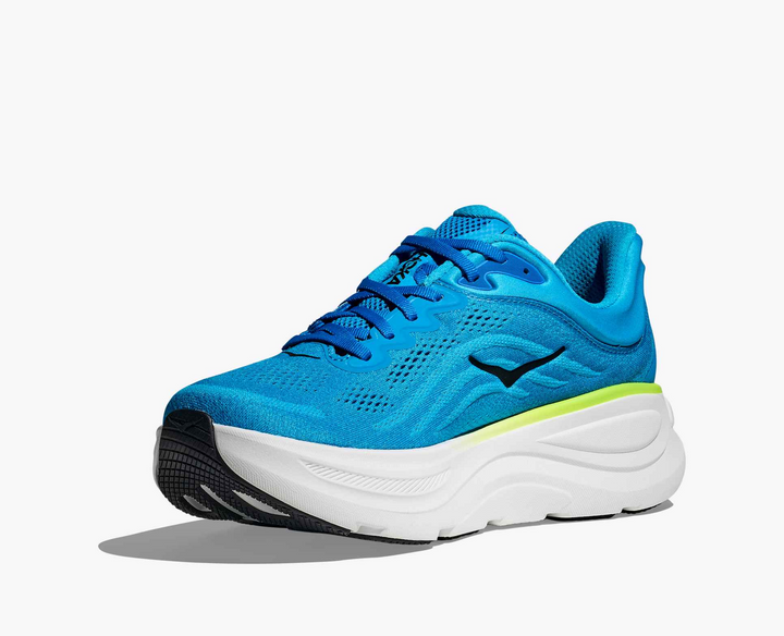 Hoka Bondi 9 - Azul Vivo/Verde Limão