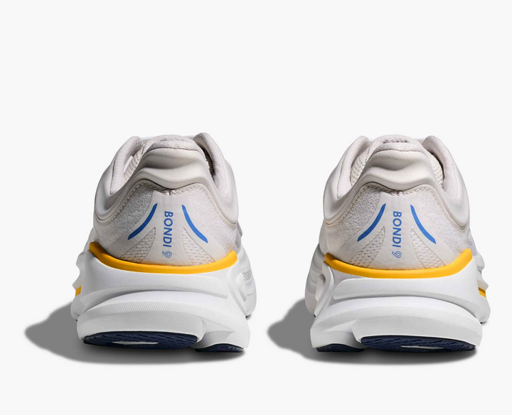 Hoka Bondi 9 - Off White/Branco/Amarelo