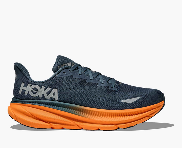 Hoka Clifton 9 GORE TEX - Azul Petróleo/Laranja