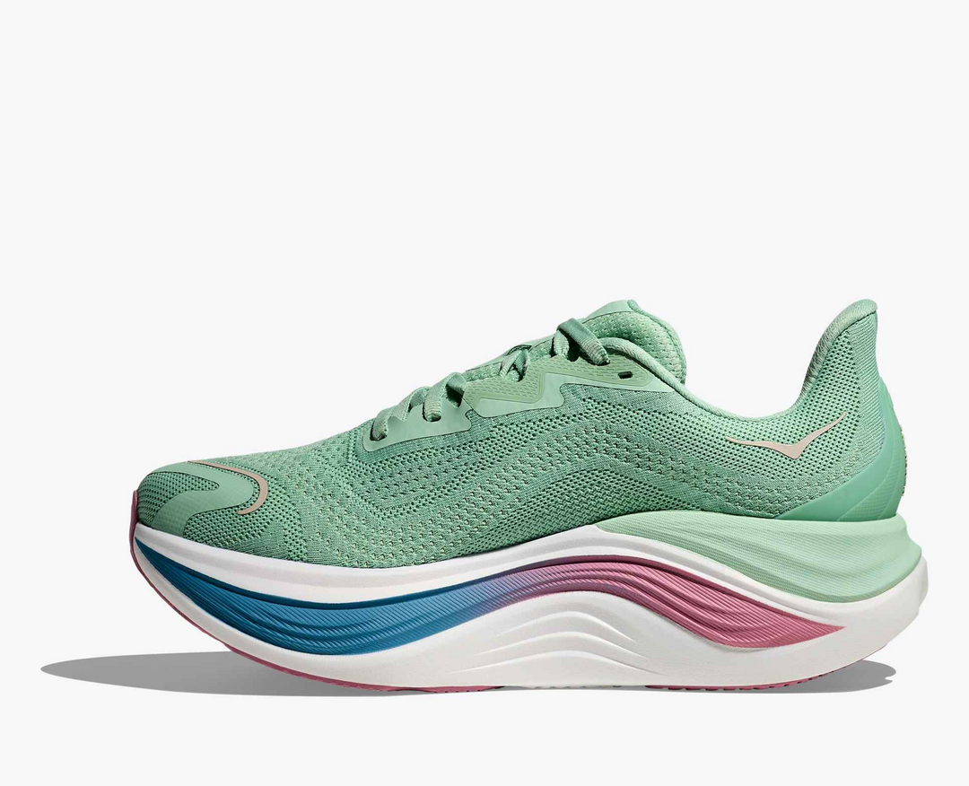 Hoka Skyward X - Verde Menta/Rosa/Azul