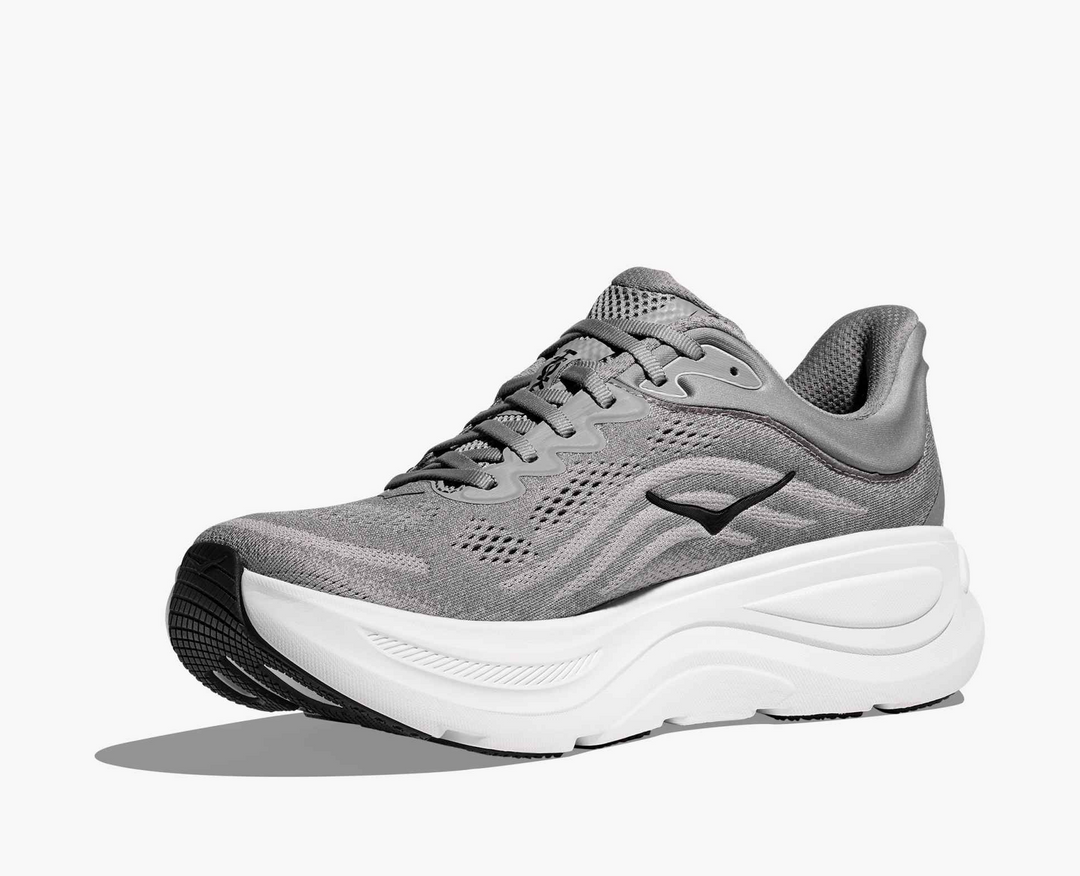 Hoka Bondi 9 - Cinza/Branco