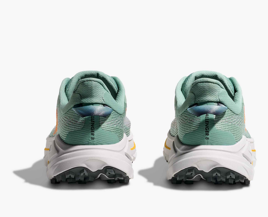 Hoka Challenger 8 - Verde Sálvia/Laranja/Branco