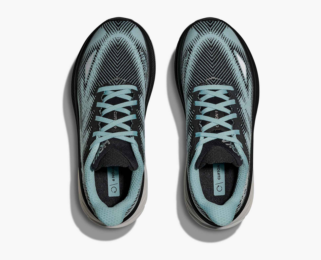 Hoka Clifton 9 GORE TEX - Acqua Marina/Preto/Cinza