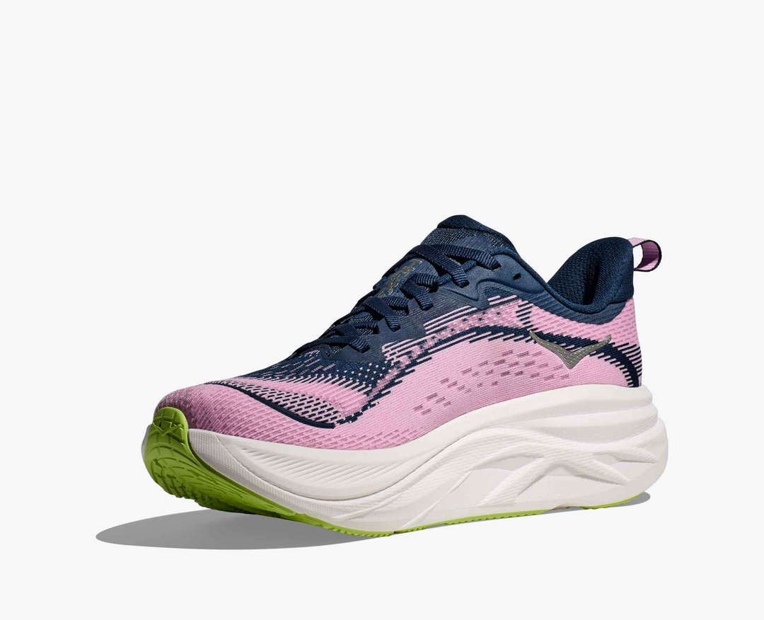 Hoka Skyflow - Rosa Claro/Azul Marinho