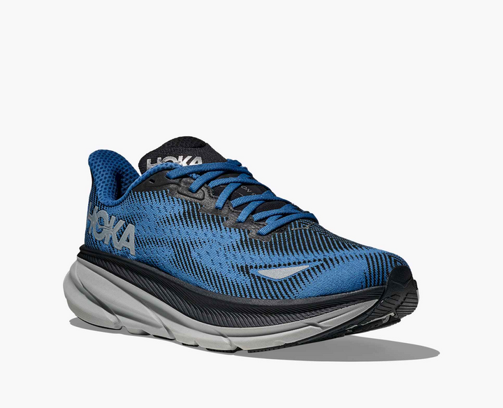 Hoka Clifton 9 GORE TEX - Azul Indigo/Preto/Cinza