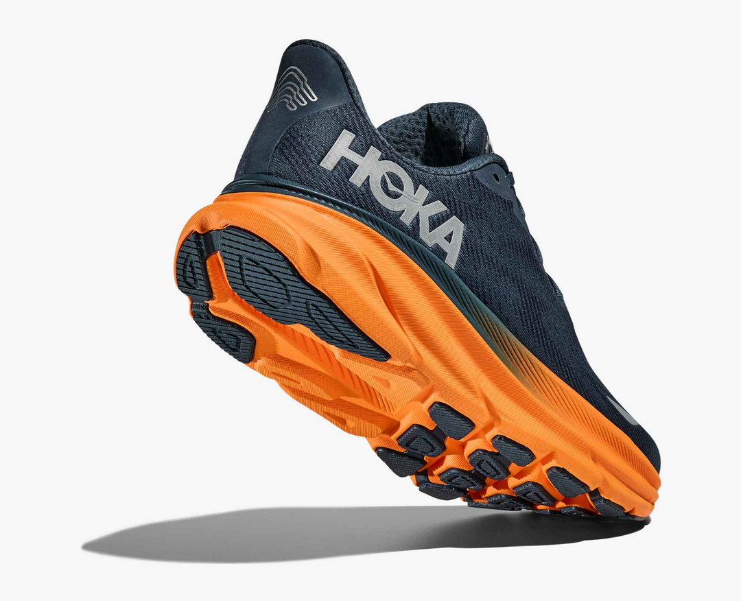 Hoka Clifton 9 GORE TEX - Azul Petróleo/Laranja