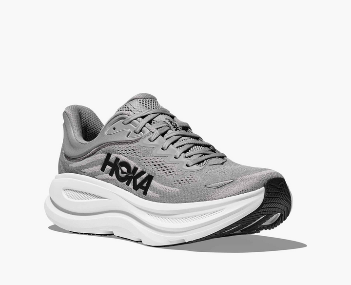Hoka Bondi 9 - Cinza/Branco