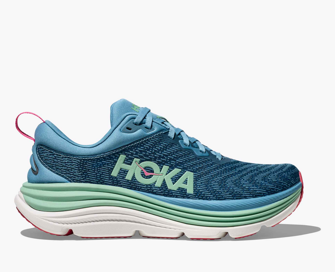 Hoka Gaviota 5 – Azul/Verde Claro