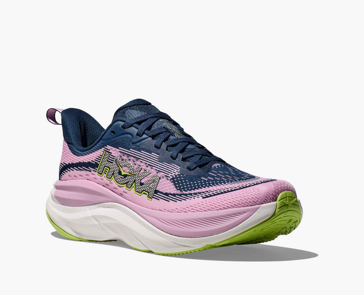 Hoka Skyflow - Rosa Claro/Azul Marinho