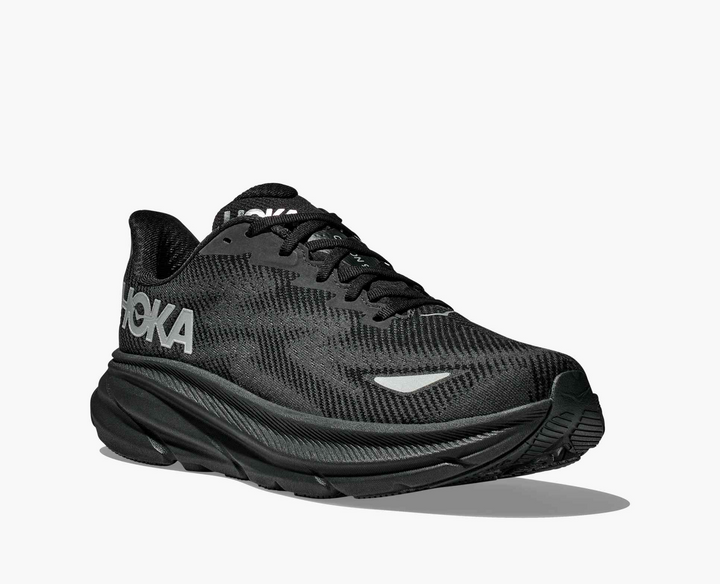 Hoka Clifton 9 GORE TEX - Preto/Cinza Médio
