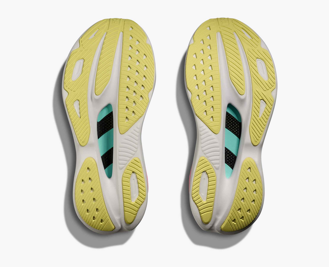 Hoka Skyward X - Azul Menta/Rosa