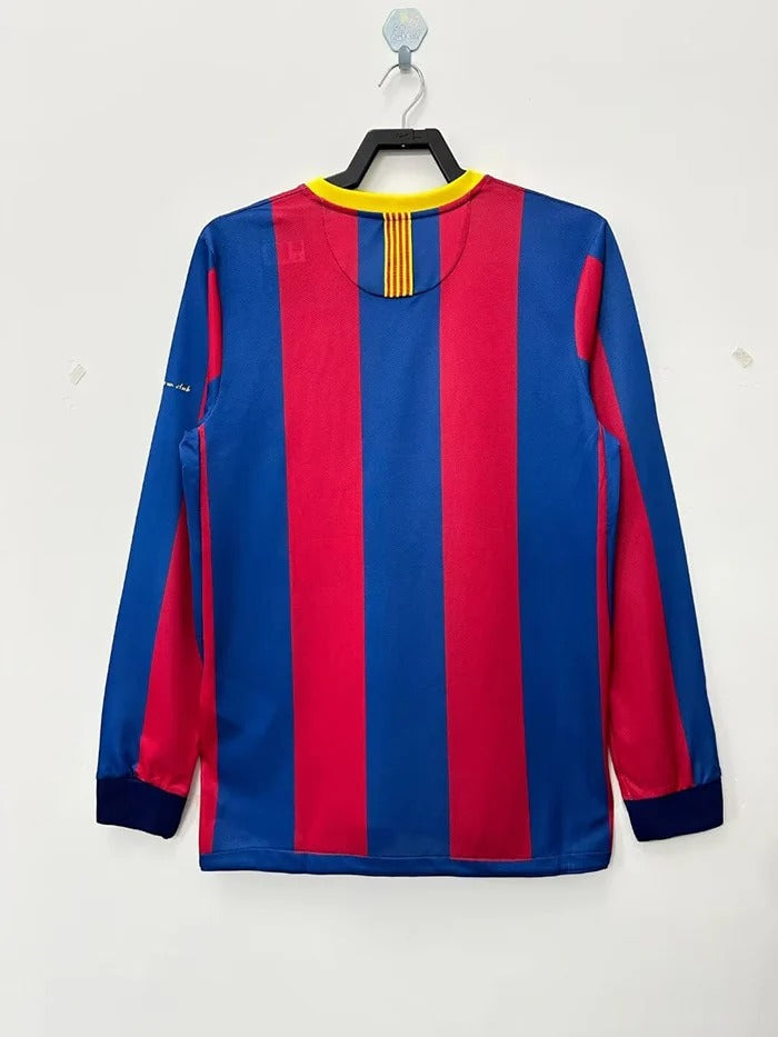 Camisa Retrô Barcelona 2010/11 - Manga Longa