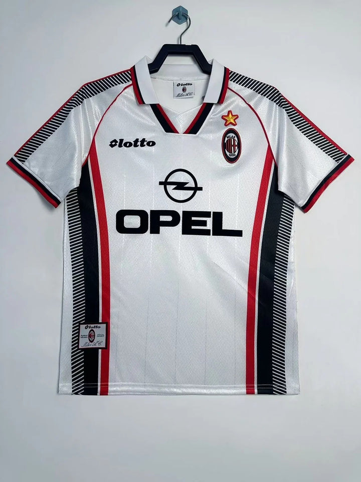 Camisa Retrô Milan 1997/98 Away