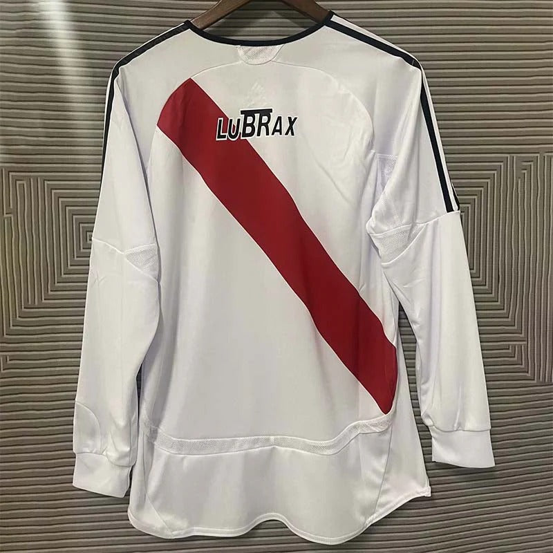 Camisa Retrô River Plate 2006/07 Home - Manga Longa