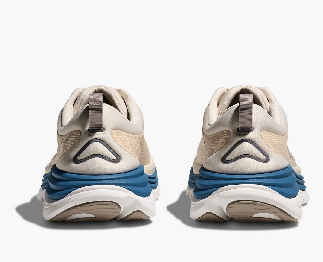 Hoka Gaviota 5 – Bege/Cinza Escuro