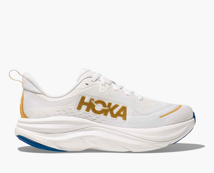 Hoka Skyflow - Branco/Mostarda
