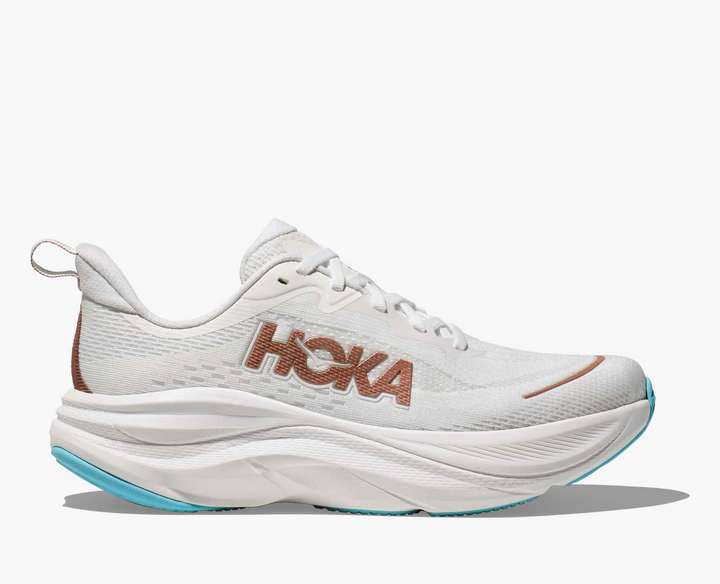 Hoka Skyflow - Branco/Marrom