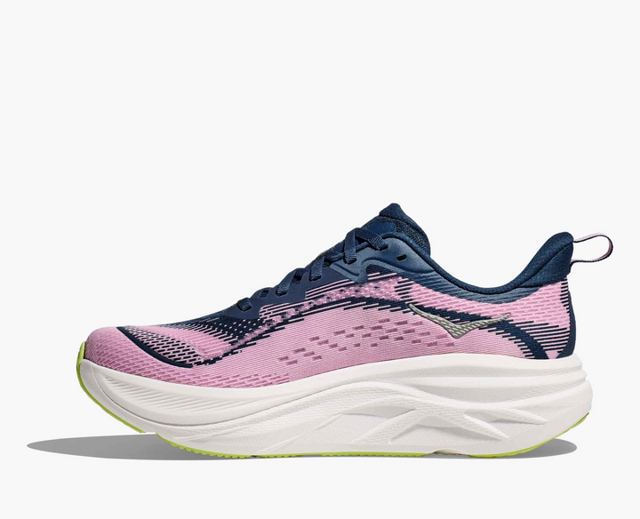 Hoka Skyflow - Rosa Claro/Azul Marinho