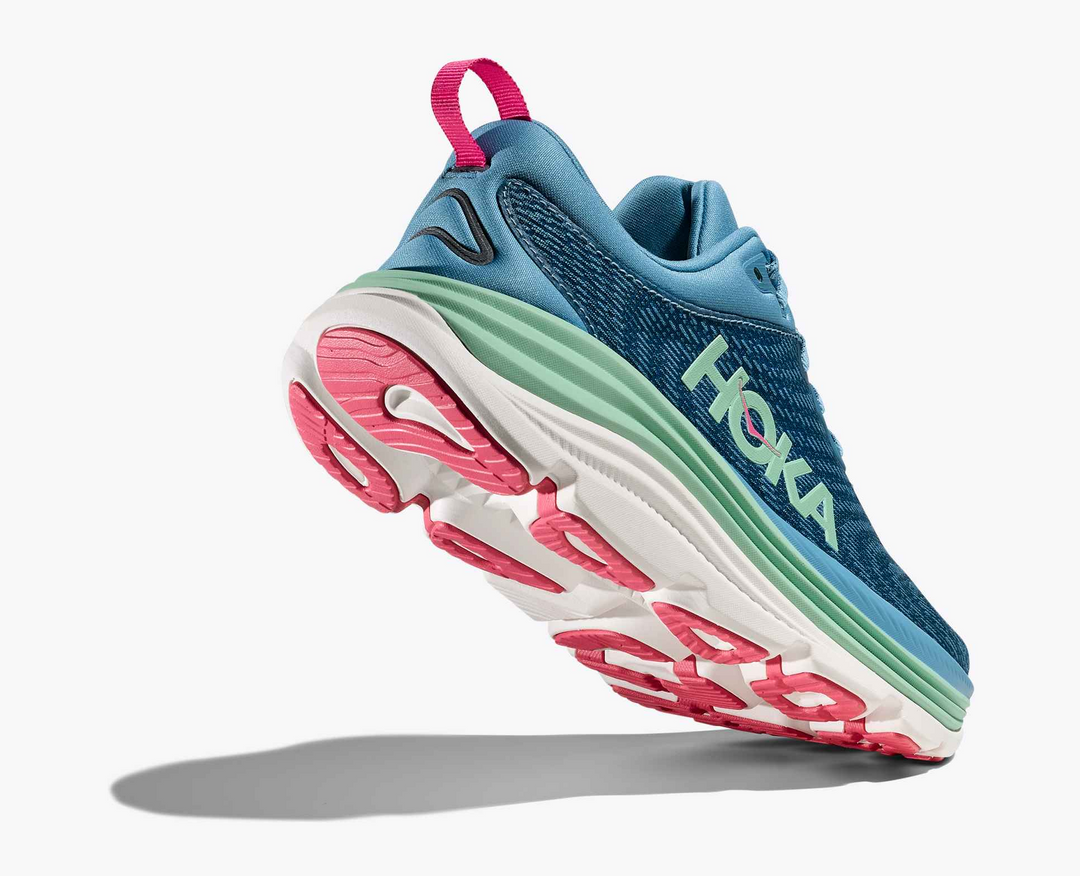 Hoka Gaviota 5 – Azul/Verde Claro