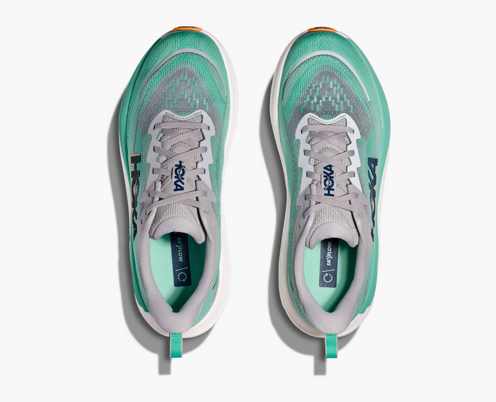 Hoka Skyflow - Verde Menta/Cinza Claro