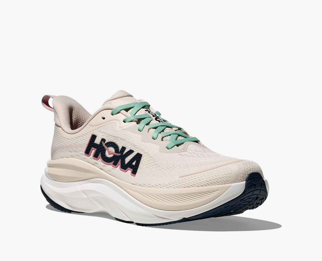 Hoka Skyflow - Bege Claro/Verde Menta