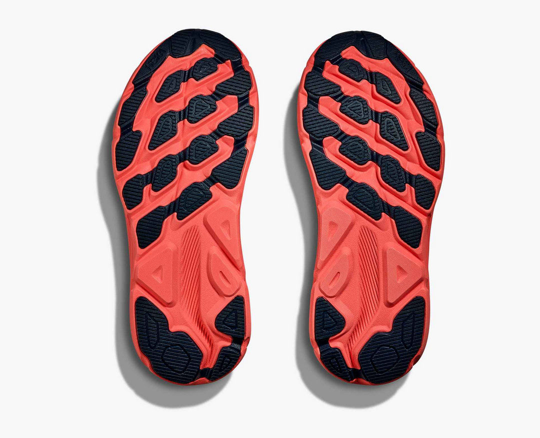 Hoka Clifton 9 GORE TEX - Azul Marinho/Laranja Avermelhado