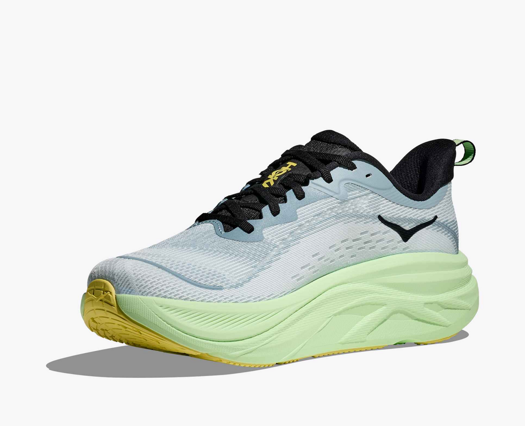 Hoka Skyflow - Cinza Azulado/Cinza Claro/Verde Menta