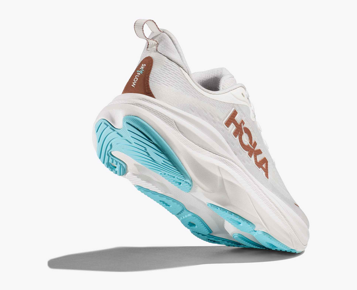 Hoka Skyflow - Branco/Marrom