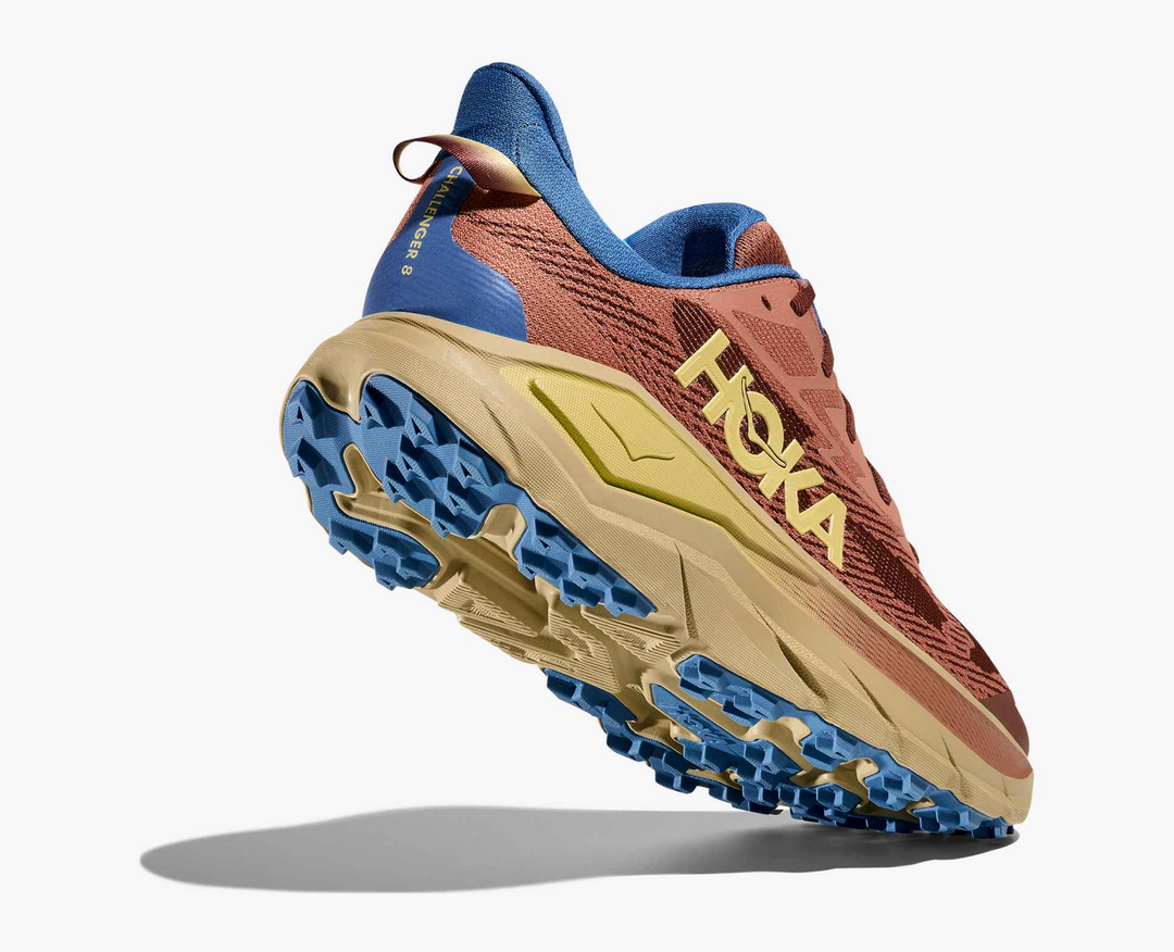Hoka Challenger 8 - Terracota/Azul Royal/Ocre