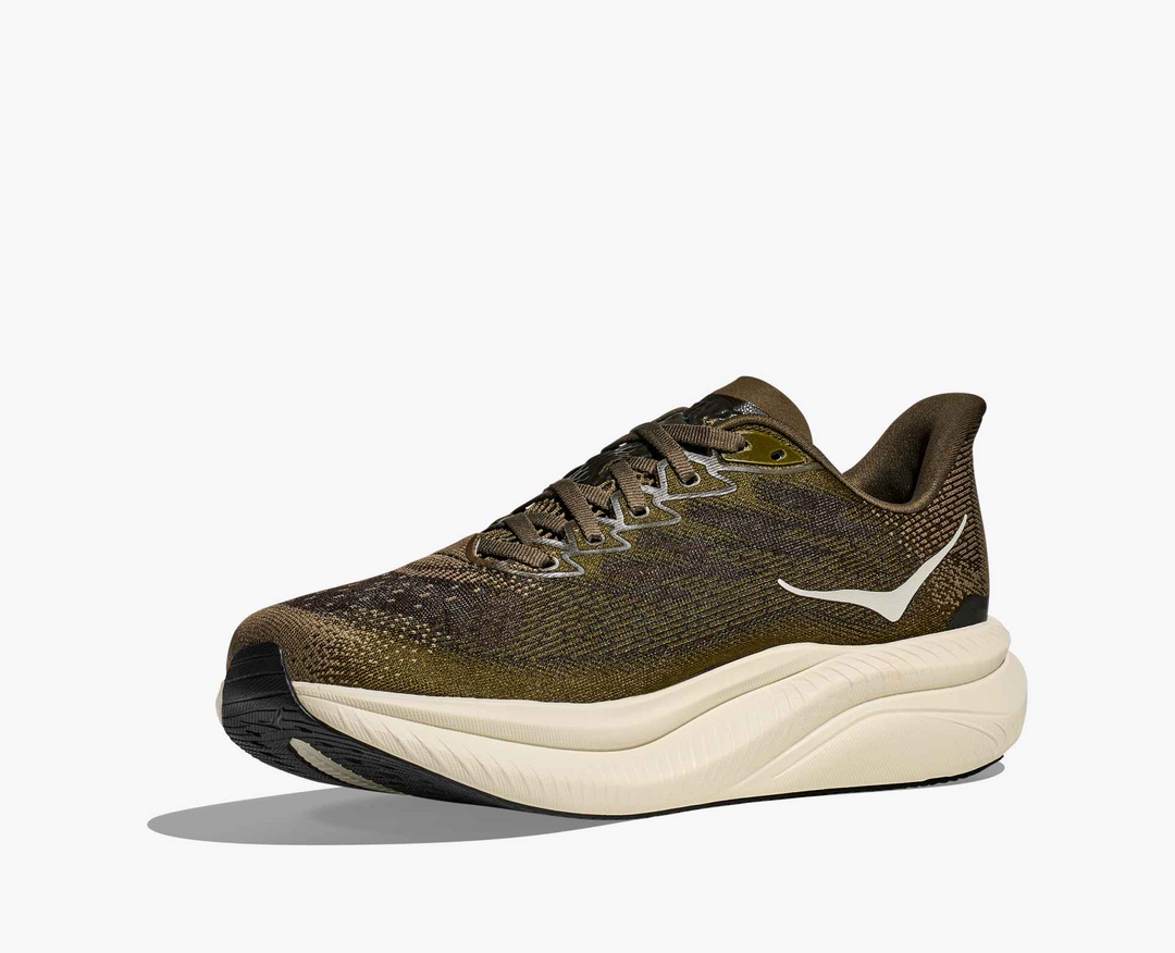 Hoka Mach 6 – Verde Oliva Antigo/Sal Trufado