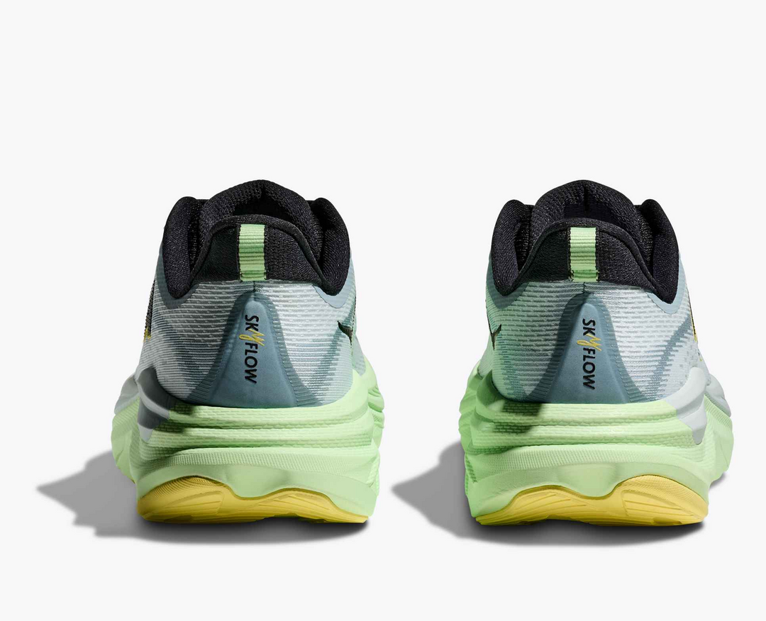 Hoka Skyflow - Cinza Azulado/Cinza Claro/Verde Menta