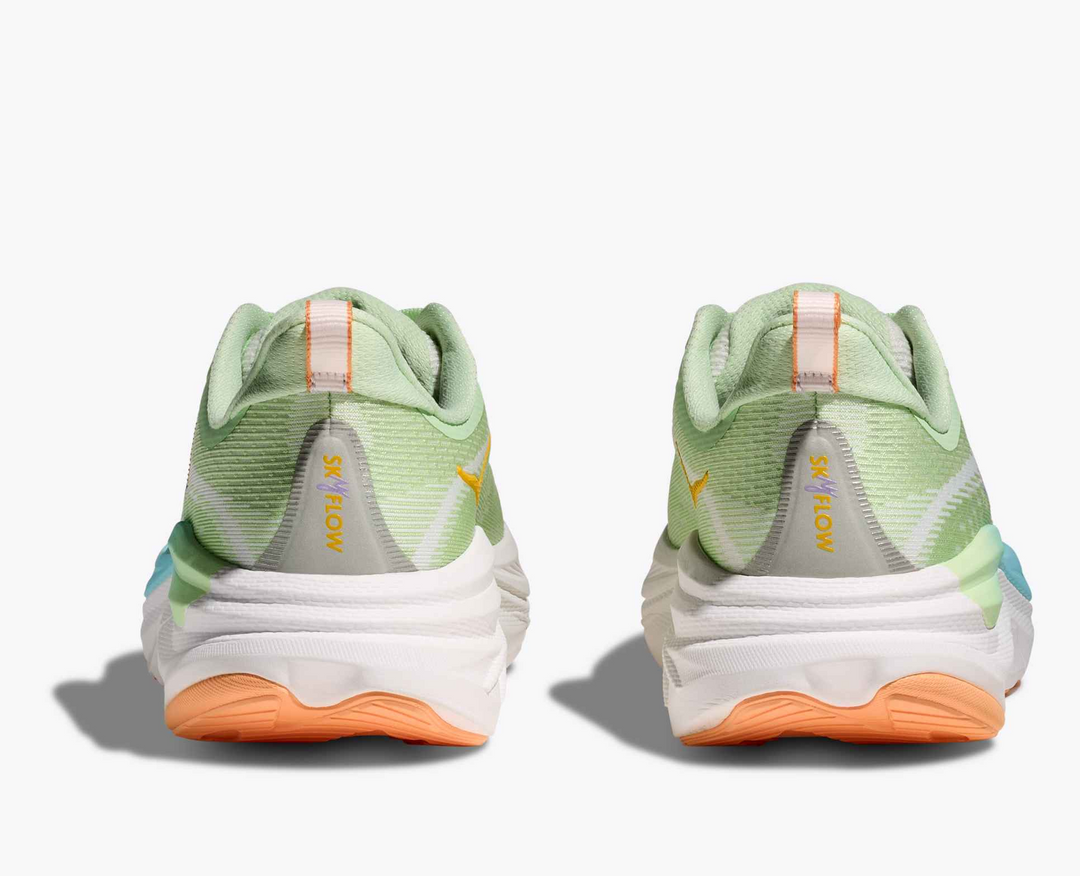 Hoka Skyflow - Verde Menta/Mostarda/Azul Piscina