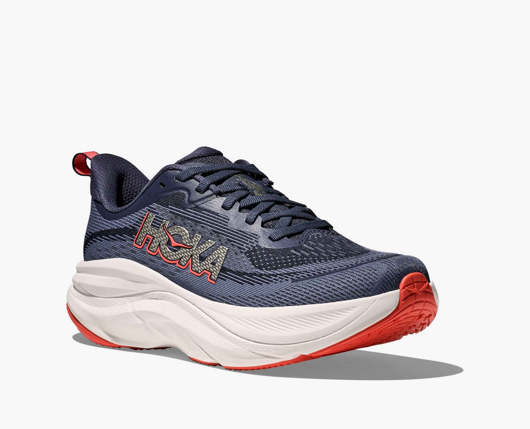 Hoka Skyflow - Azul Marinho/Laranja Coral