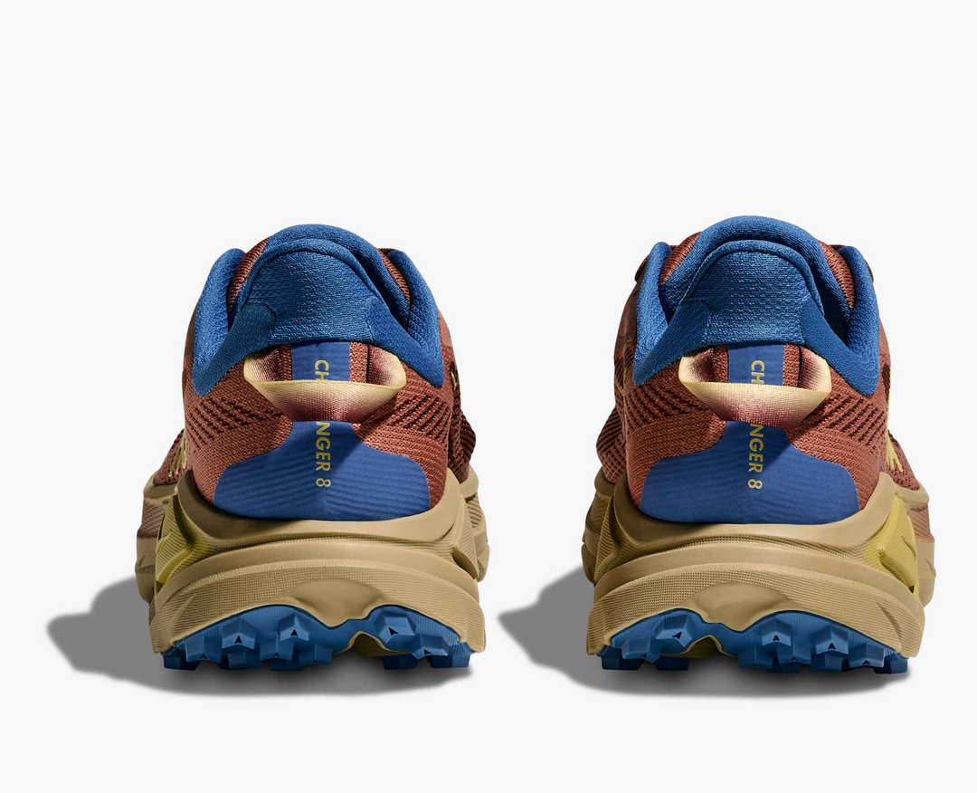 Hoka Challenger 8 - Terracota/Azul Royal/Ocre
