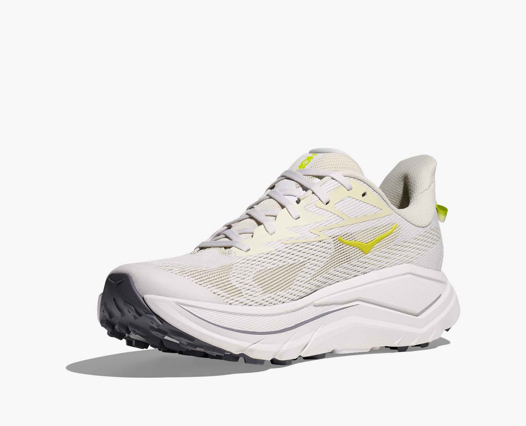 Hoka Challenger 8 - Off White/Amarelo Limão