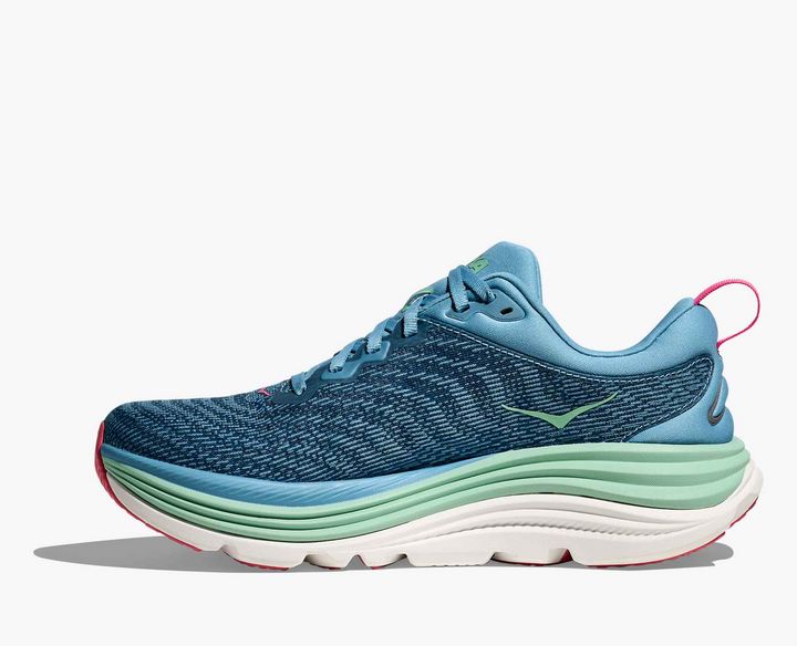 Hoka Gaviota 5 – Azul/Verde Claro