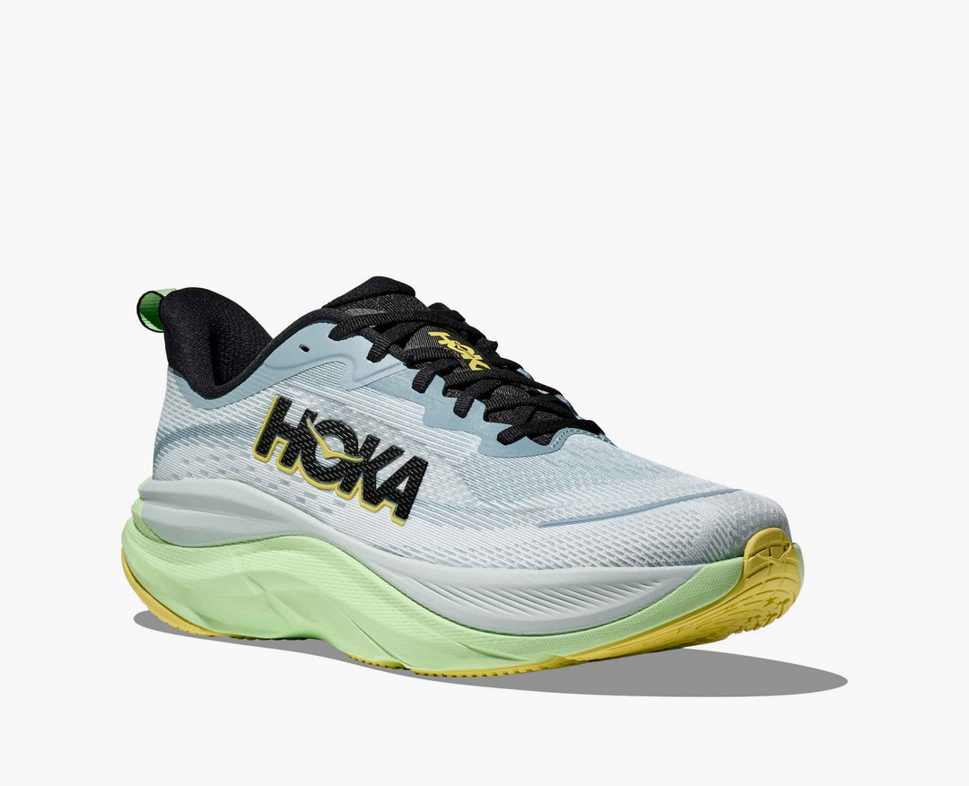 Hoka Skyflow - Cinza Azulado/Cinza Claro/Verde Menta