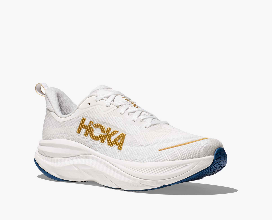 Hoka Skyflow - Branco/Mostarda
