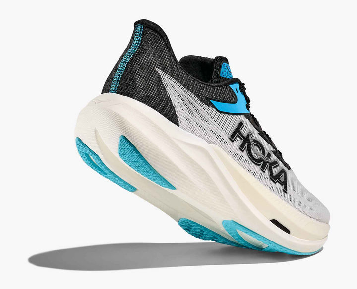 Hoka Rocket X 3 - Azul Capri/Preto/Cinza Claro