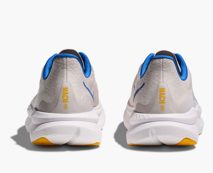 Hoka Mach 6 – Branco/Azul