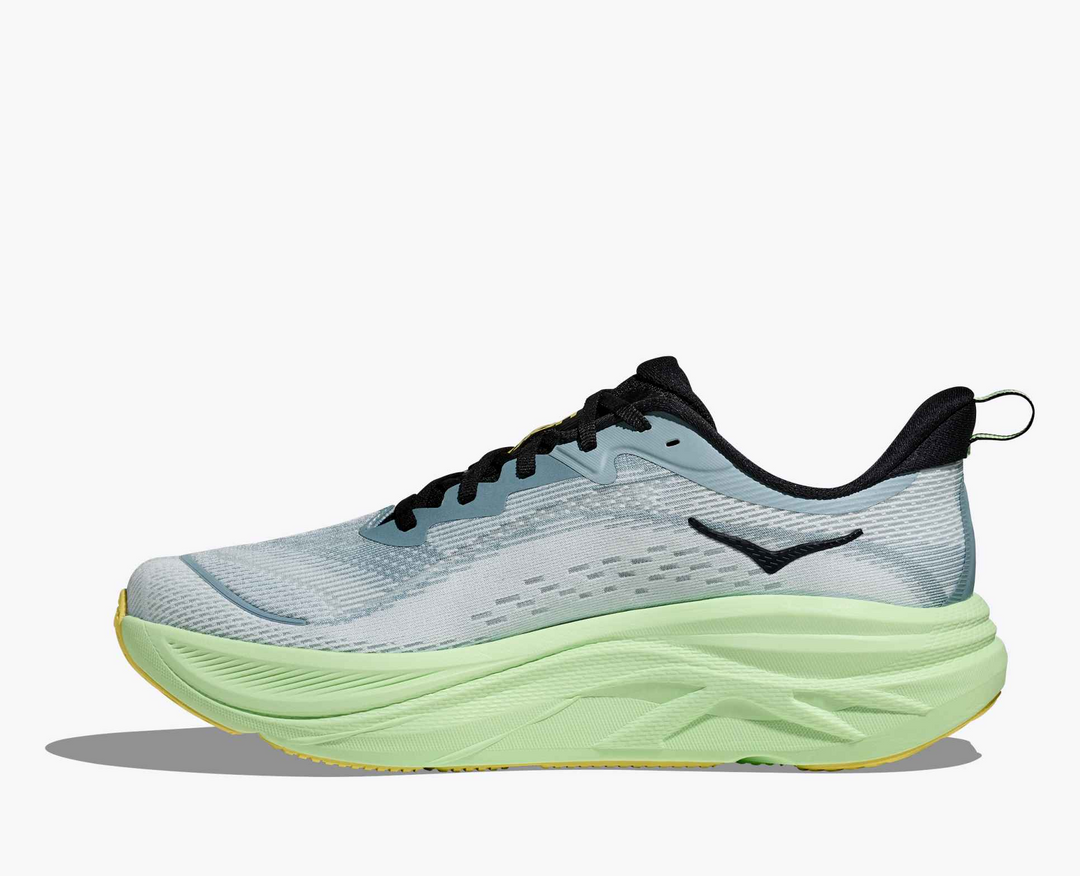 Hoka Skyflow - Cinza Azulado/Cinza Claro/Verde Menta