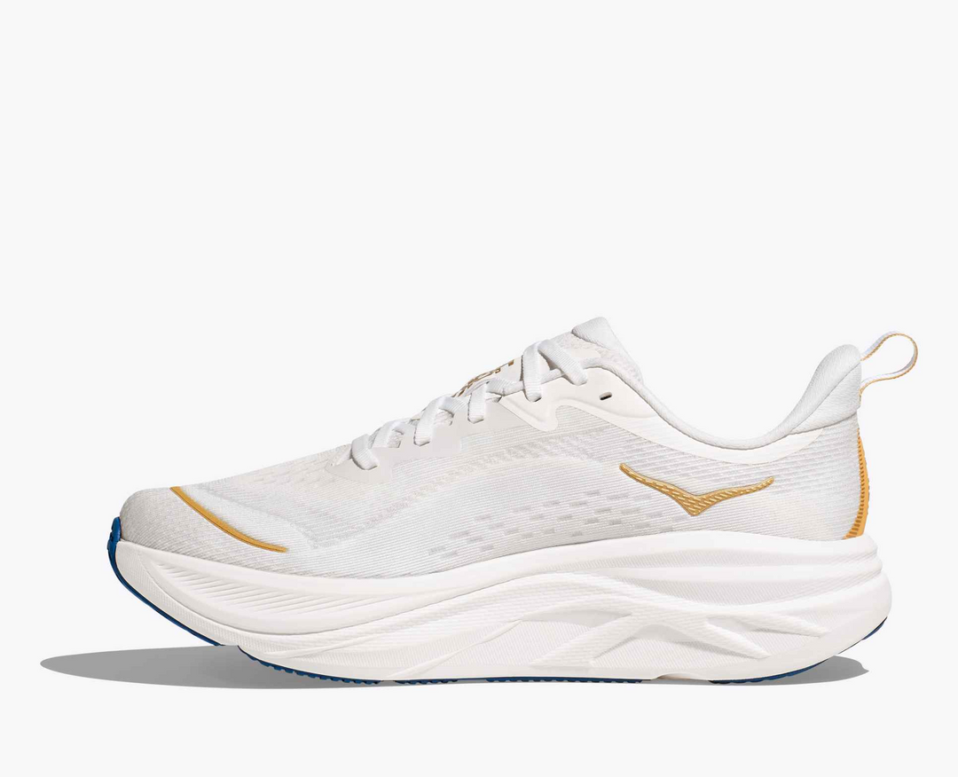 Hoka Skyflow - Branco/Mostarda