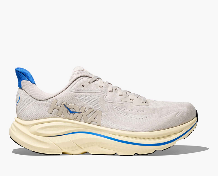 Hoka Clifton 10 – Bege/Azul Claro
