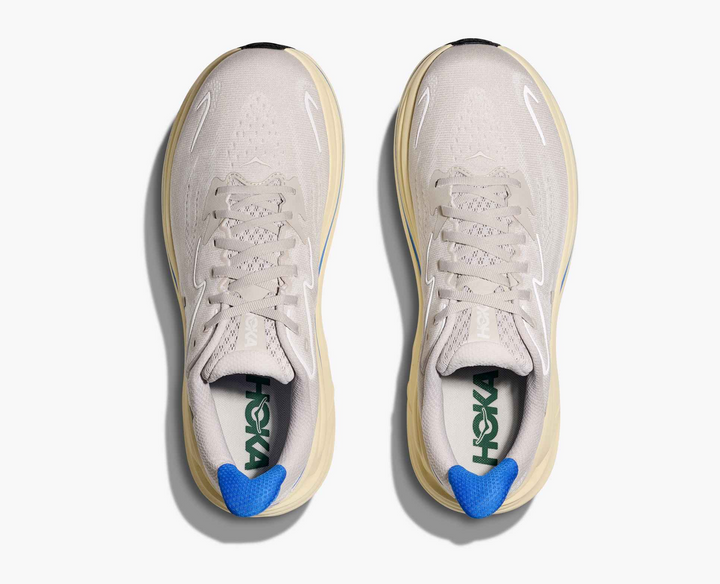 Hoka Clifton 10 – Bege/Azul Claro
