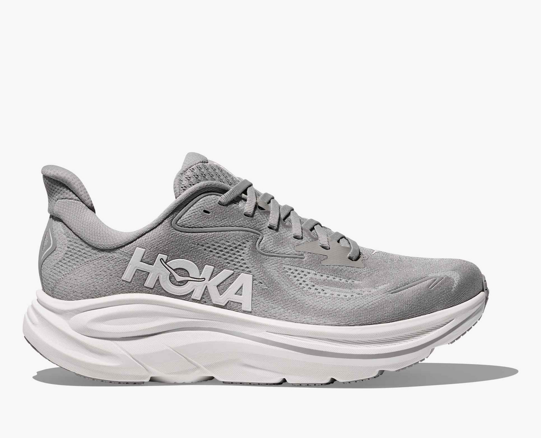Hoka Clifton 10 – Cinza/Bege Claro