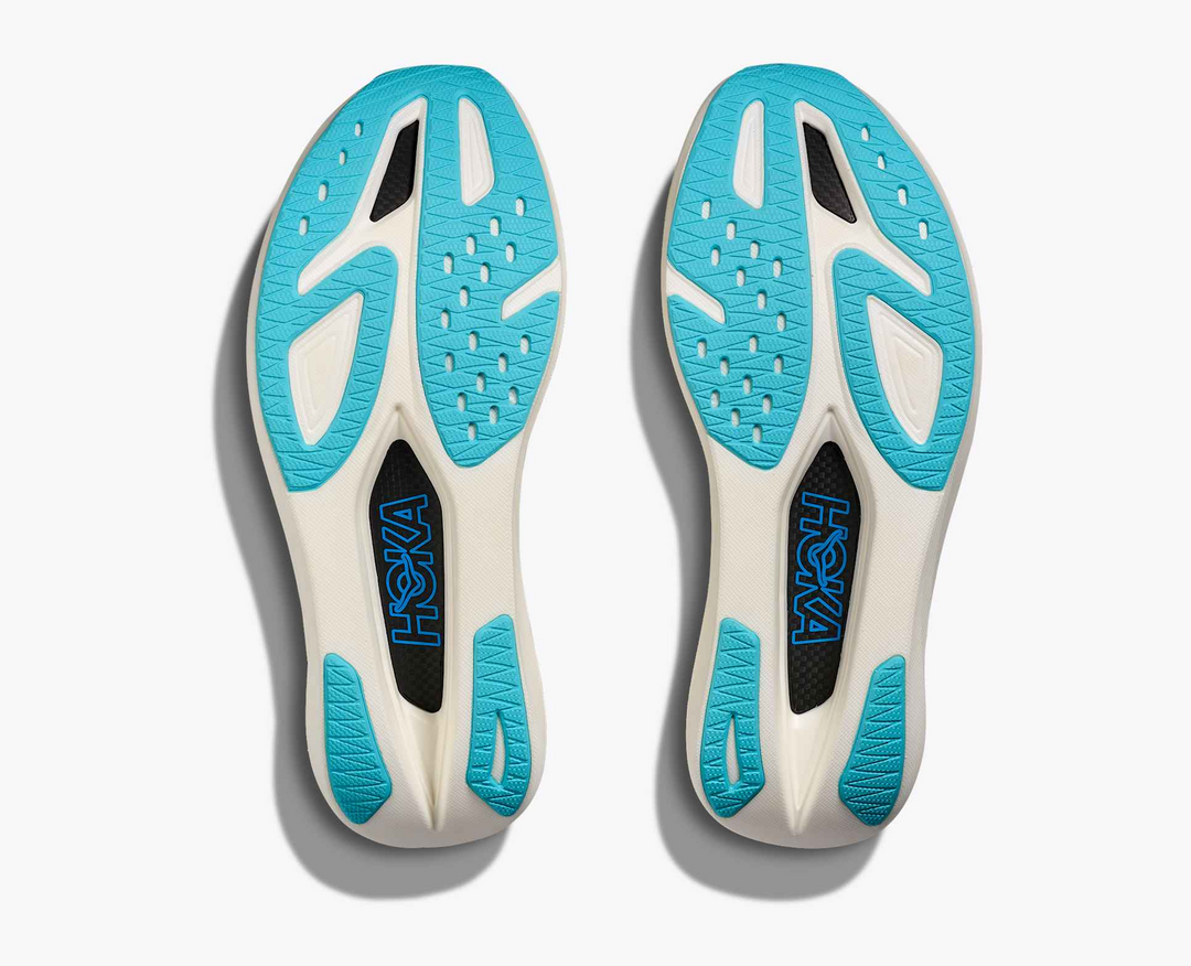 Hoka Rocket X 3 - Azul Capri/Preto/Cinza Claro