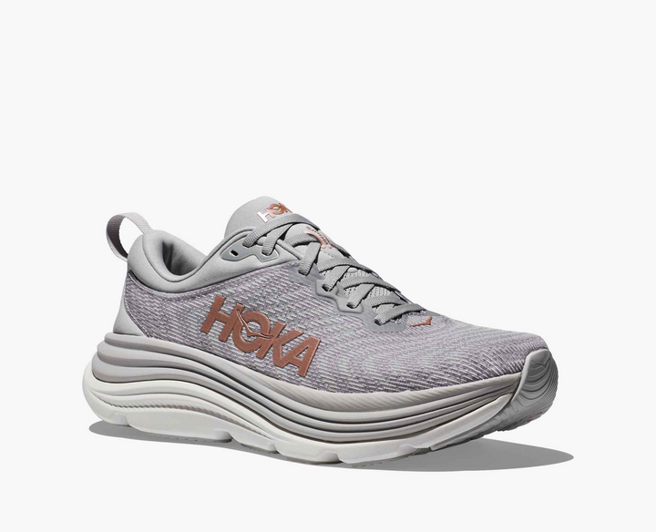 Hoka Gaviota 5 – Cinza/Rosa