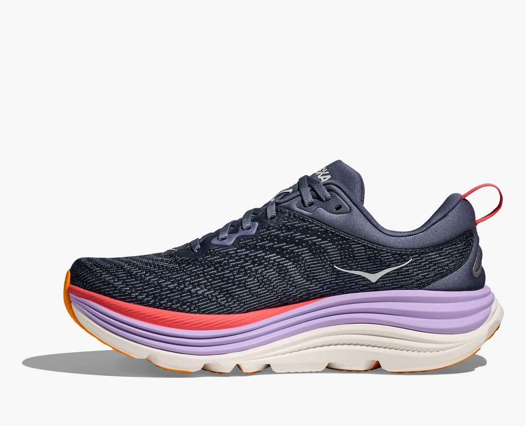 Hoka Gaviota 5 – Cinza/Rosa